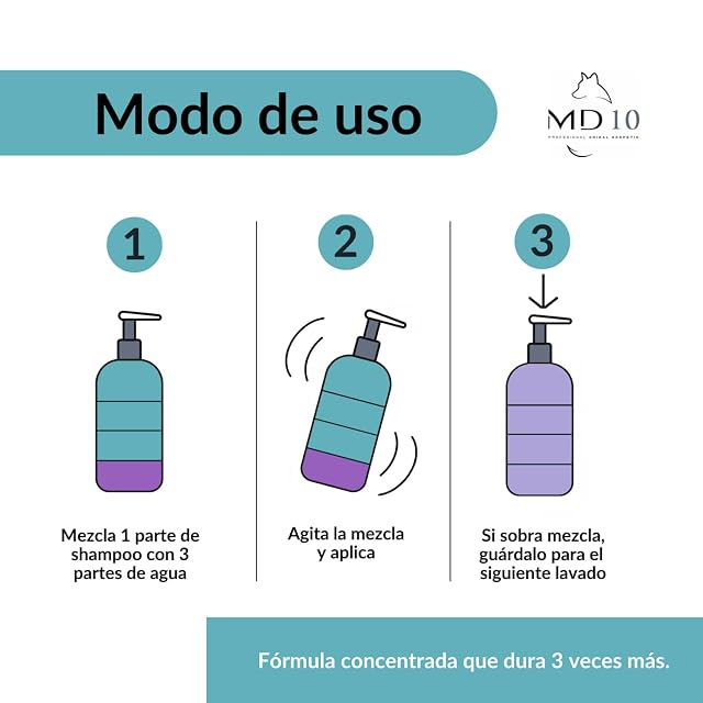 Foto 3 de 5 de Champú para Perro de Agua Español Pelo Negro - Realza el Color Negro