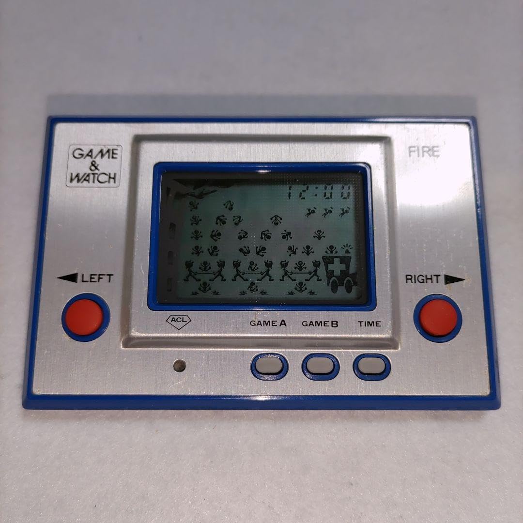 ゲームウォッチ ファイア 任天堂 GAME&WATCH FIRE Nintendo ワイド
