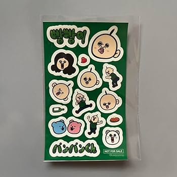 Amazon.co.jp: パンパンイ パンパンくんの日常 ステッカー