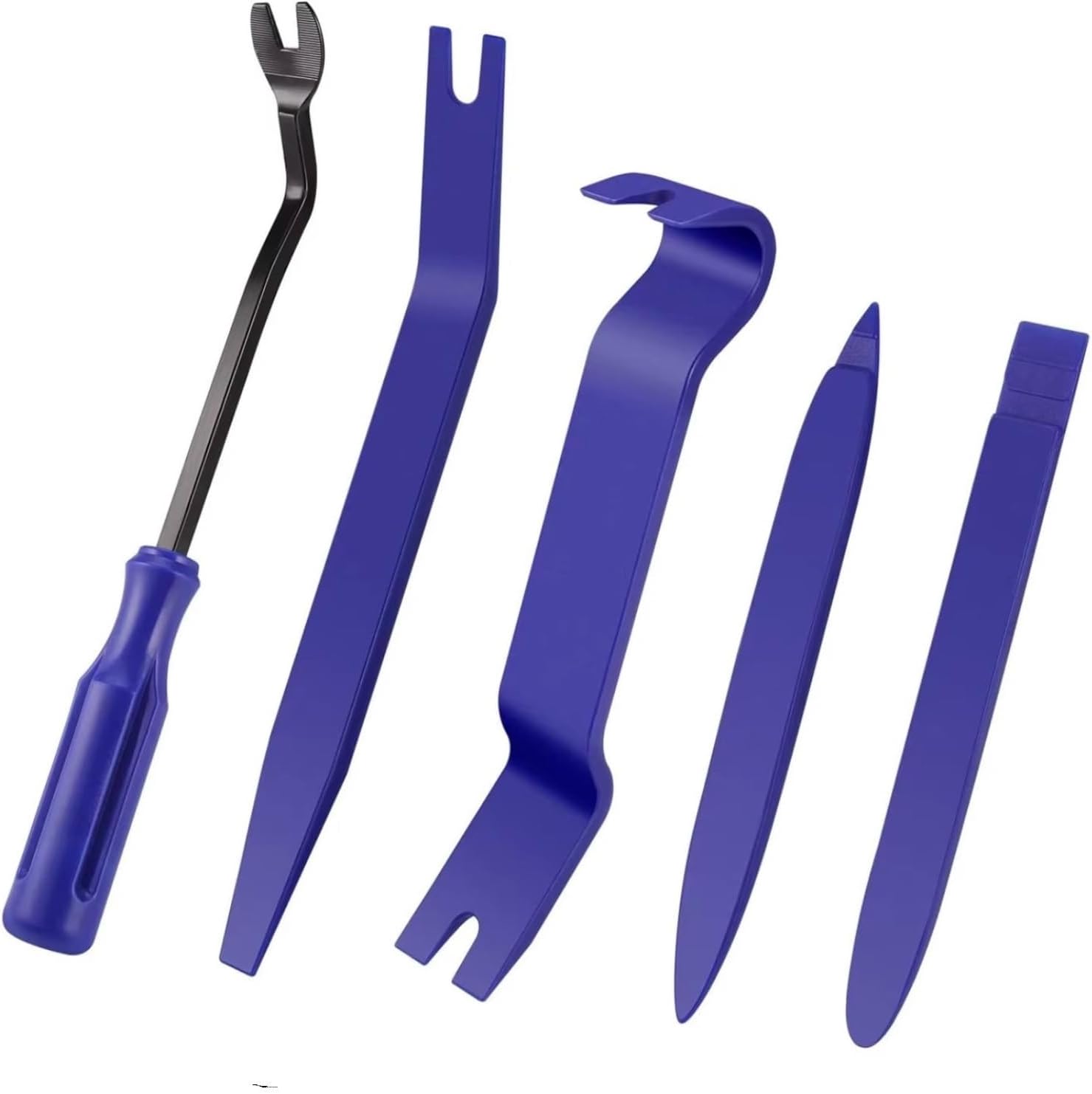 Rc Repair Tools Car Trim Removal Tool Set Clip Pliers Fastener Remover Stereo Removal Hand-held Disassembly Tools Blue(Size2)