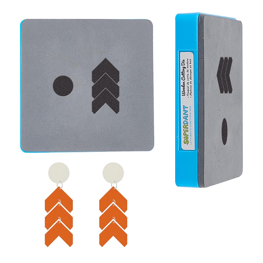 Troqueles De Corte Para Cuero En Forma De Flecha - Set De Moldes Para Manualidades, Bisutería Y Decoración