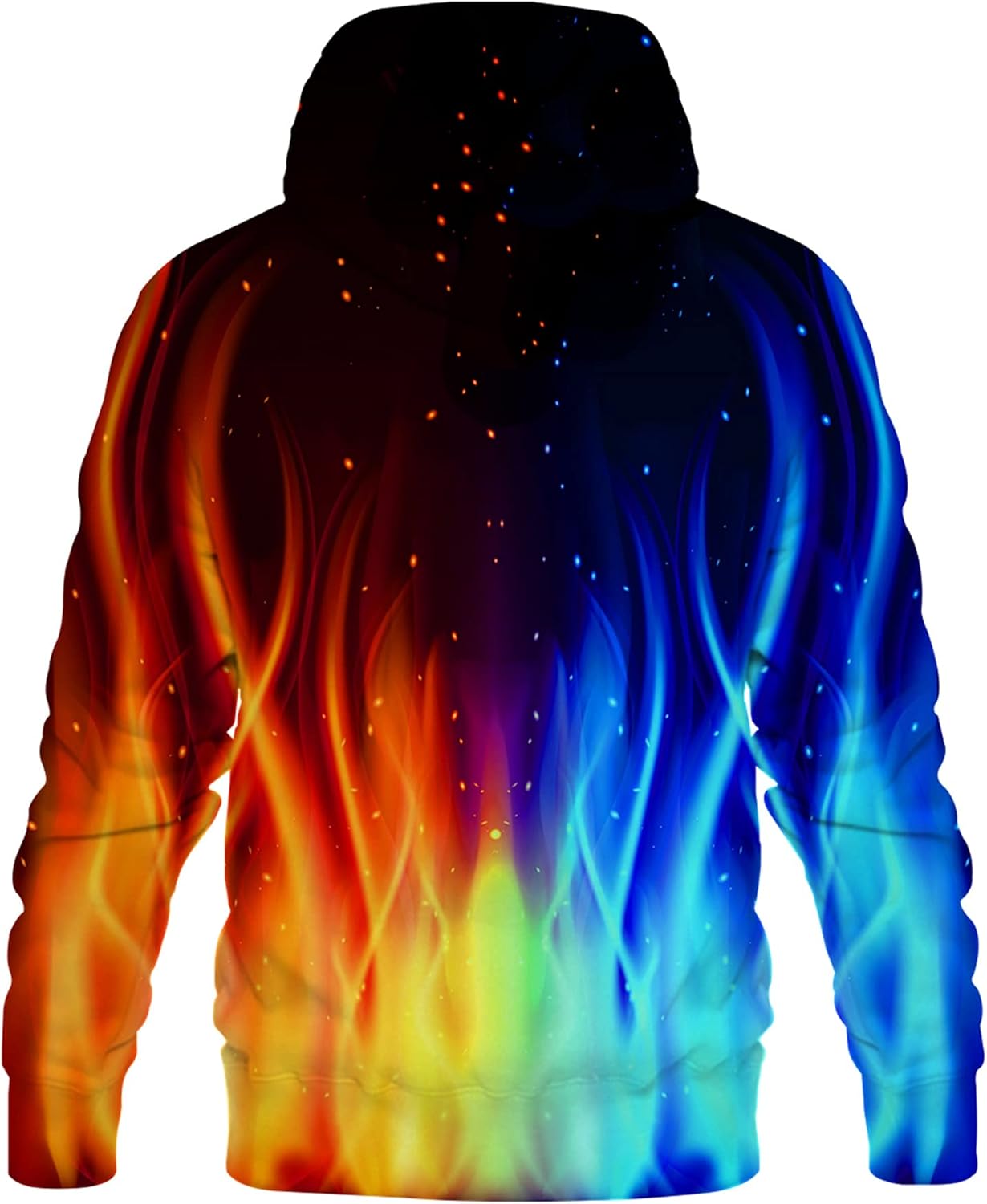LAIDIPAS Hoodies for Men Women 3D Pullover Cool Hoodie Graphic Novelty Hooded Sweatshirts with Pocket - Image 4