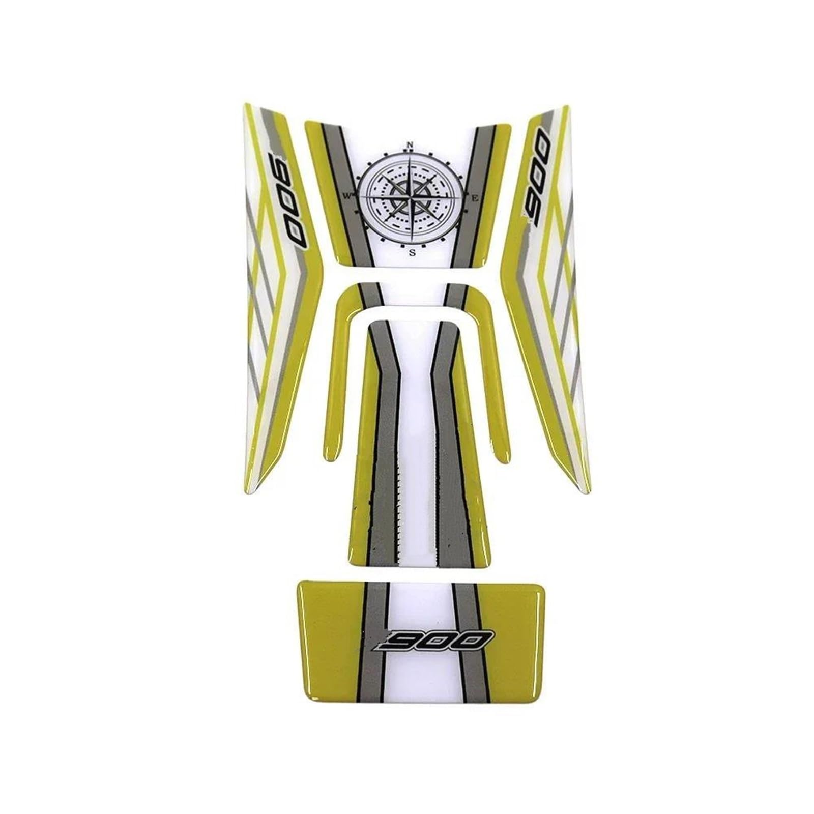 3D Motorcycle Tank Pad Sticker Protection Waterproof for F900XR F900 XR GFVFGNLNNA(1 Piece 4)