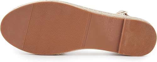 Vista 6 de Sandalias planas con correa de tobillo y puntera cerrada para mujer