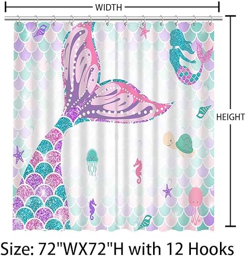 Miniatura 9 de MEHOFOND Cortina de ducha de surf, tabla de surf retro, diseño de palmeras tropicales, sala de estar, silla de verano para playa, tela de poliéster,