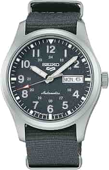 SEIKO 自動巻き 腕時計 グレー文字盤 セイコー メカニカル 腕時計 SEIKO 時計 メンズ 男性 限定
