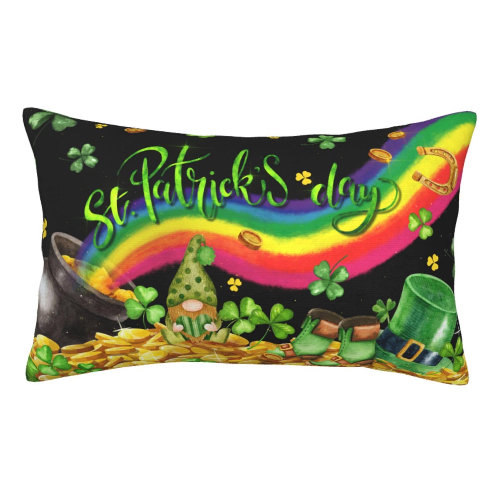 St Patricks Day Pillow Cases Pillow Covers Pillow Protector Standard Queen Size Soft with Zipper Pillow Case 20X30
