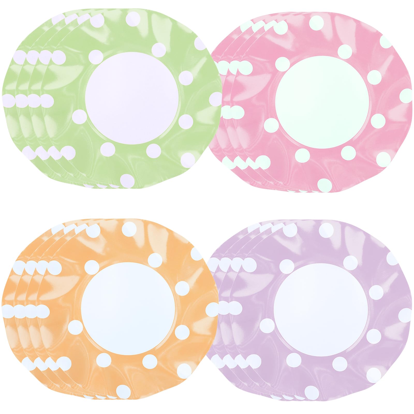 Piatti Di Carta Rosa Oro - 48 Pezzi 7 Pollici, Per Feste E Decorazioni - Foto 6