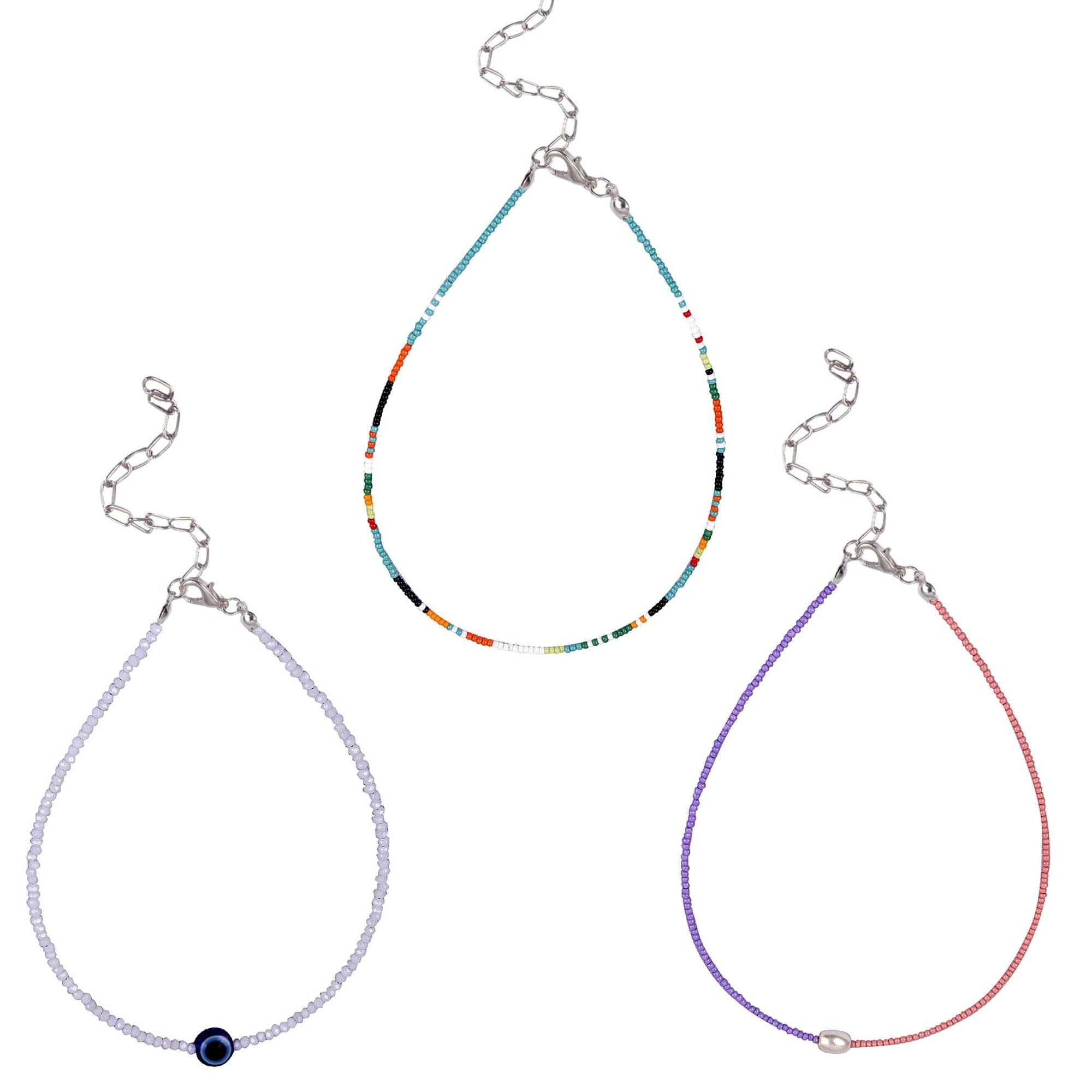 Craftera Boho Seed Beads Beaded Choker Beach Handmade Necklace Jewellery Set For Girls And Women Combo Pack of 3 Pcs. Choker Necklace style 36 (B0D1G2P286) Amazon Price History, Amazon Price Tracker