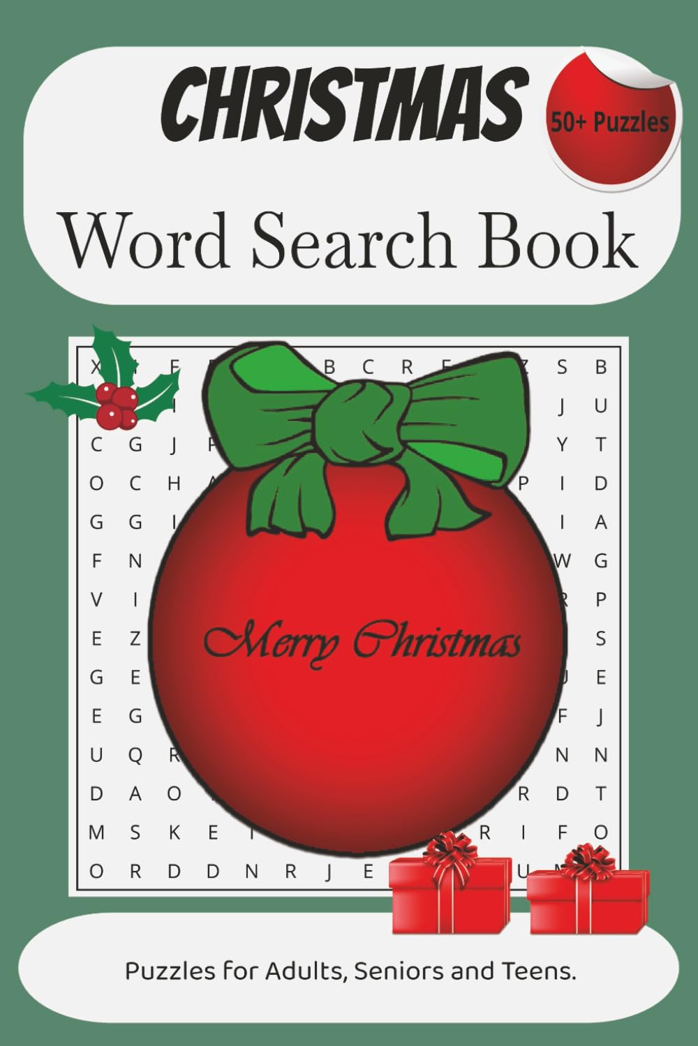 Christmas Word Search Puzzle: Word Searches for Easy Read Print about Christmas, Snowman, Santa and more/ 6X9 inches, 110 Pages/ 50+ puzzles...Gift ... Stuffers, Vacations, Holidays and Free Time.