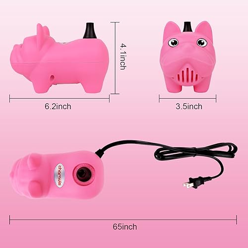 Miniatura 6 de Chamvis Kit de arco de globos con bomba de globo eléctrica, marco de soporte de arco de globos ajustable, cenadores de jardín para bodas, baby