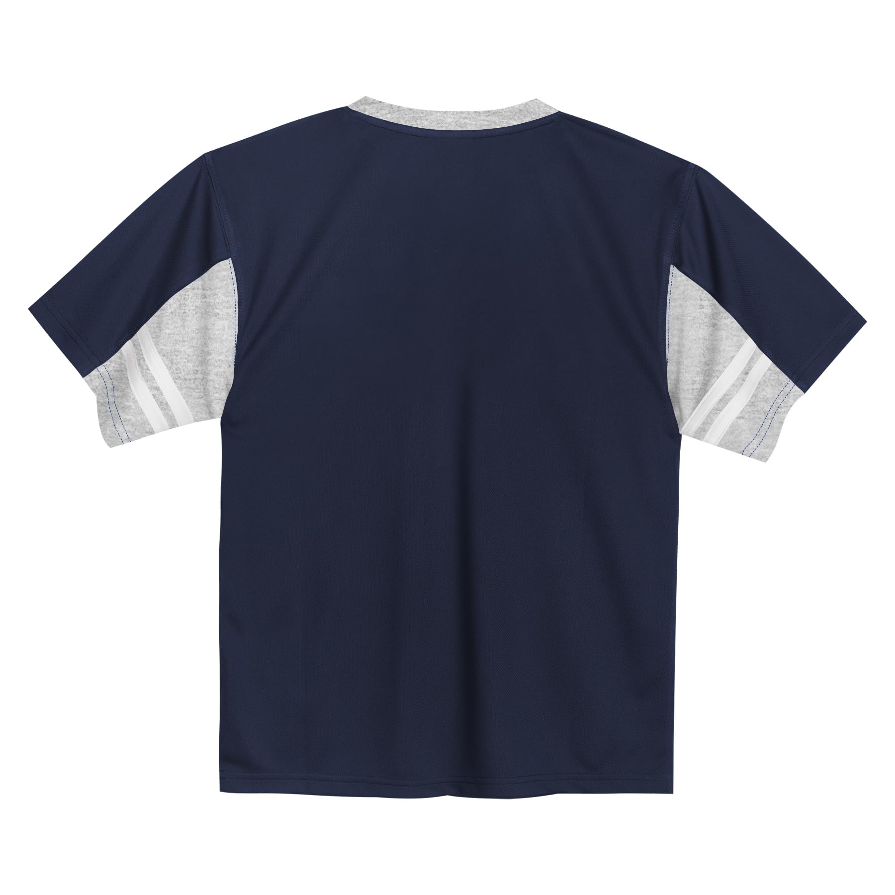 MLB Toddler 2T-4T Officially Licensed Team Color Primary Logo Baseball Fashion Top V-Neck Jersey - 2