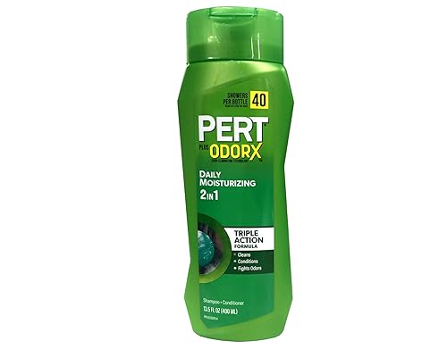 Pert Plus Champú y acondicionador 2 en 1, cabello normal, té verde, 13.5 onzas líquidas