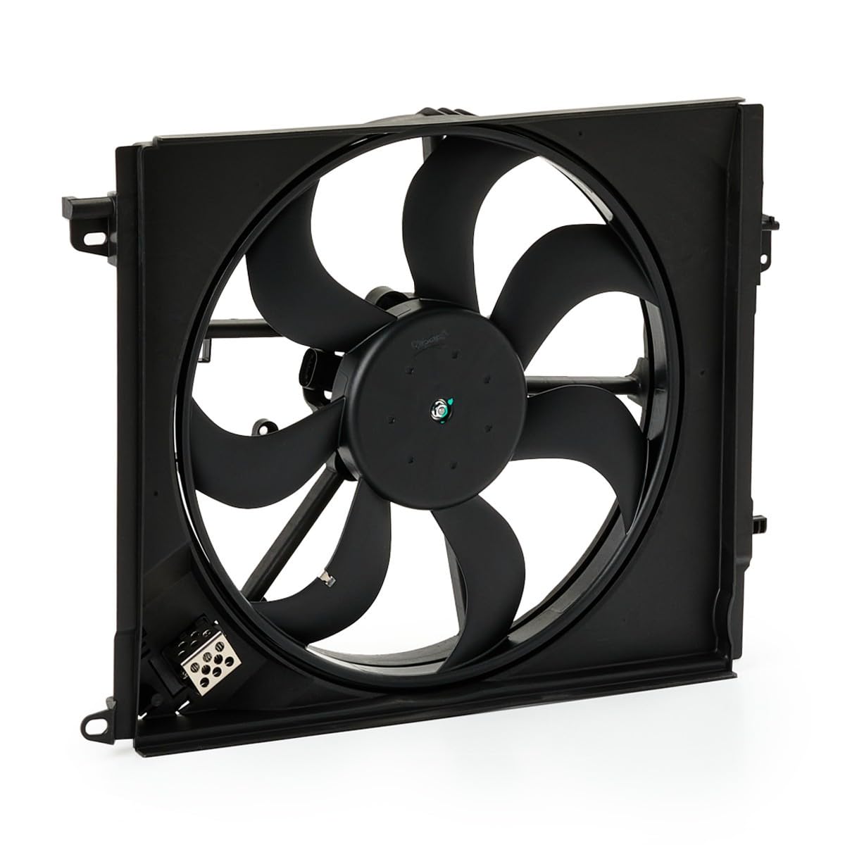 RIDEX 508R0222 Ventilador de motor con soporte con bastidor radiador (armazón) Compatible con RENAULT Megane IV Grandtour K9A/M/N