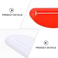 Vista 2 de Healifty Exprimidor de pasta de dientes, exprimidor de tubo de pasta de dientes, herramienta exprimidora de maquillaje, exprimidor de maquillaje