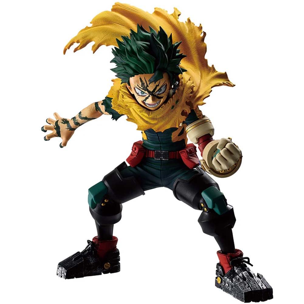 Zhongkaihua Midoriya Izuku Statue Standing Pose MHA Collectible Figure, 20CM PVC Anime Action Statue Izuku Figurine, Anime Model Desktop Display
