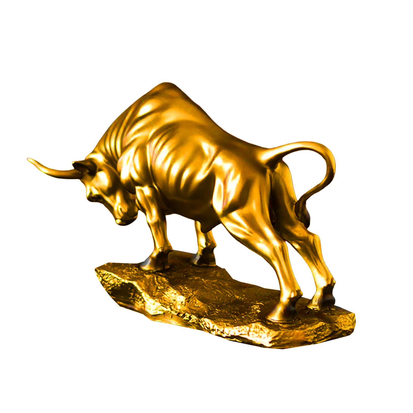 Figurines de vache en résine pour décoration de table de salon