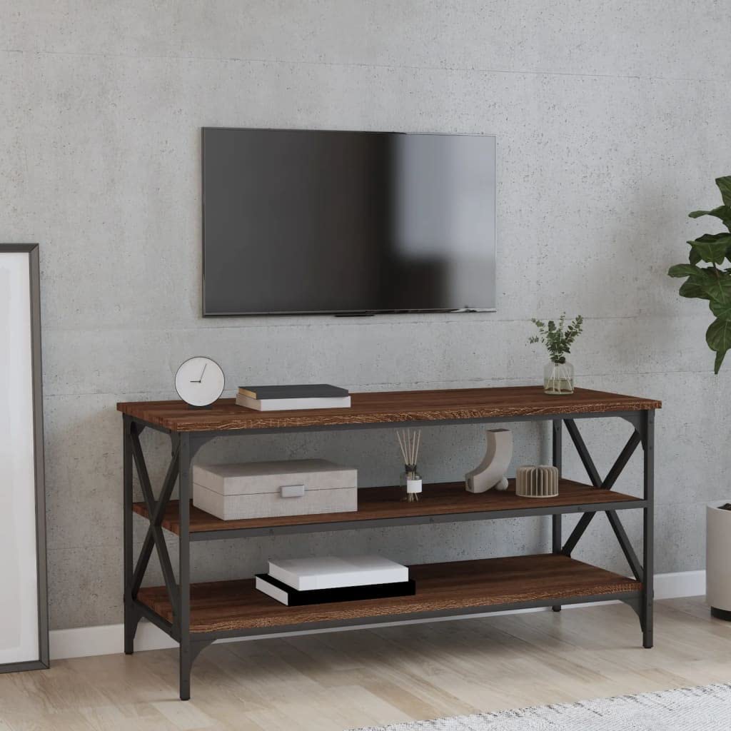 Mobile TV Rovere Marrone 100x40x50 cm