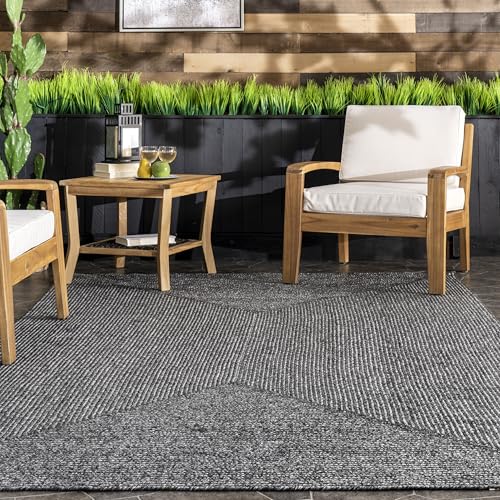 nuLOOM Tapete Trenzado para Interior y Exterior 2x6 pies miniatura 5