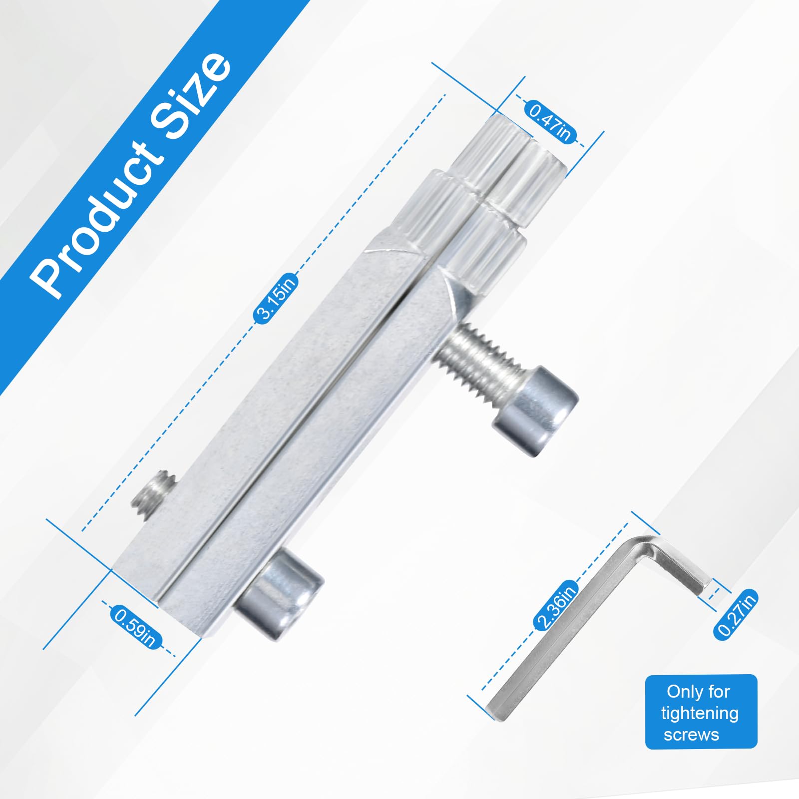 FJSENR Premium Stripped Screw Extractor Set - Ideal for Damaged Screws & Broken Water Pipes, Easy-Out Bolt Removal Kit 4