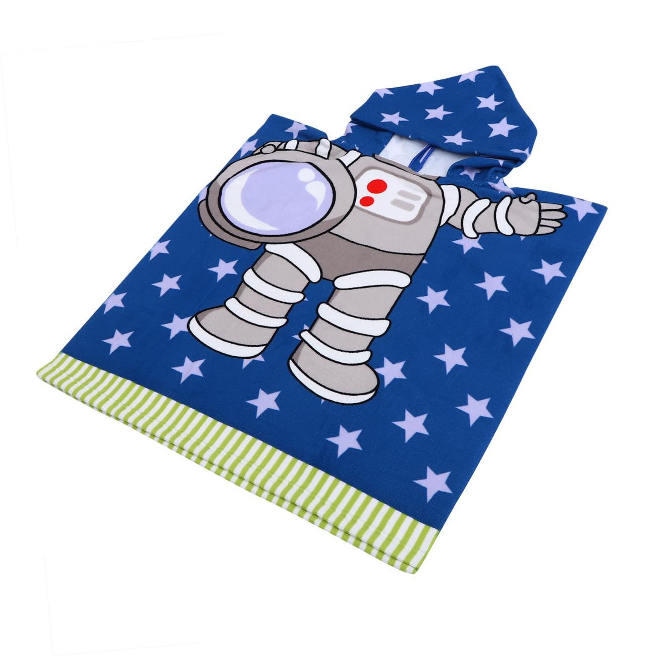 MAGICLULU 3 Piezas Capa para Niños Batas De SPA Poncho De Bebe Toalla Toallas para Niños Pequeños Toalla con Capucha para Bebé Toalla De Baño para Niños Pequeños Blue Poliéster (poliéster)