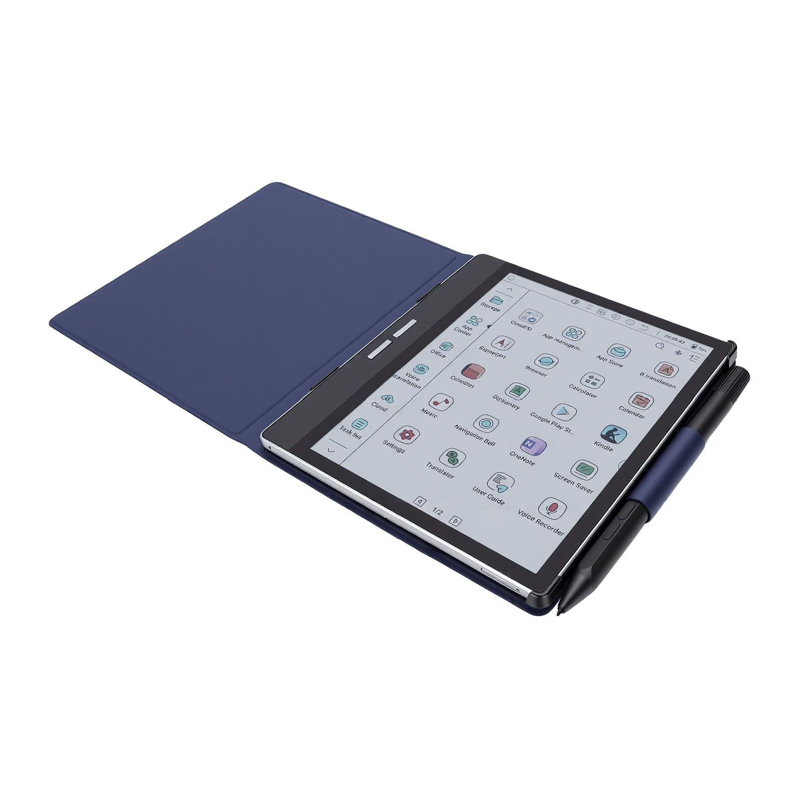 Tablette Ereader Couleur 7 Pouces pour 14, écran Couleur 150PPI, 4 Go 64 Go, Tablette Epaper pour Prise de Notes avec Support de Stylet