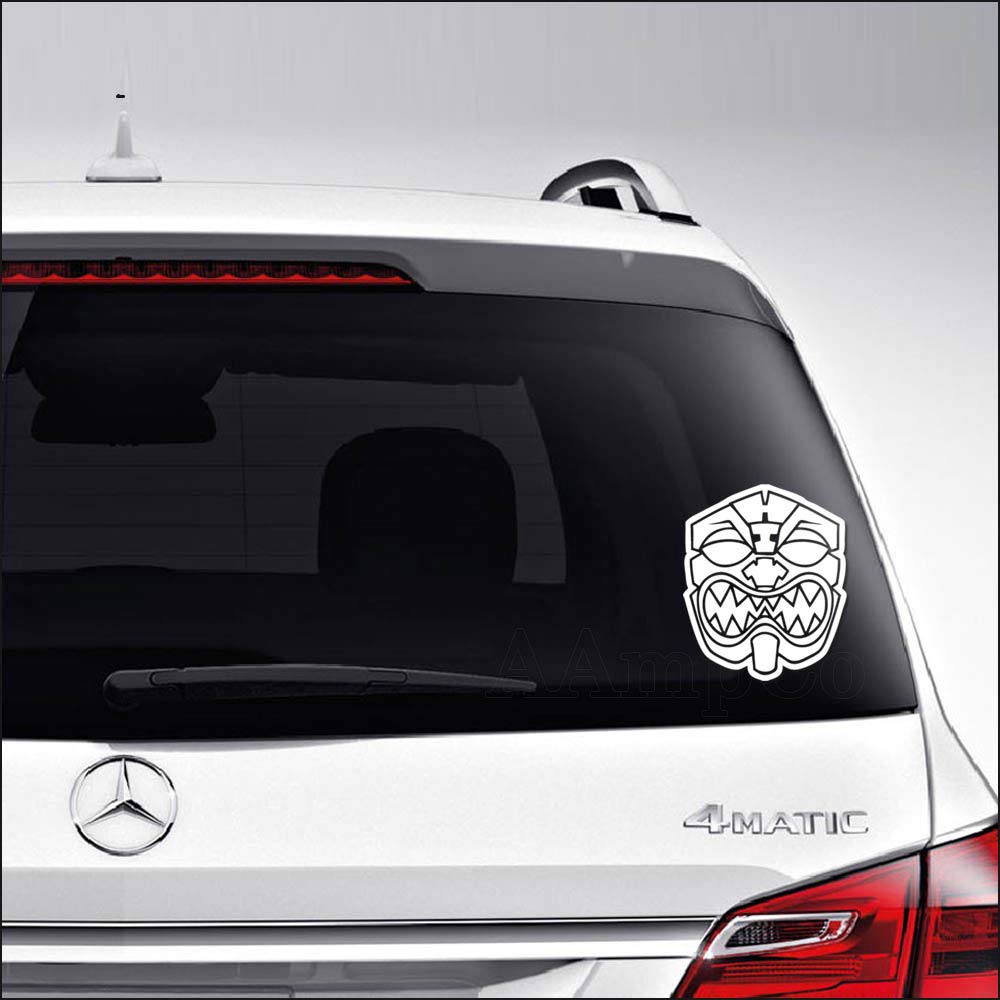 Farmers Market Hawaii Totem for Car Truck Motorcycle Windows Bumper Laptop Home Wall Decor Vinyl Sticker Decal Size- [15 inch/38 cm] Tall/Color- Matte Black