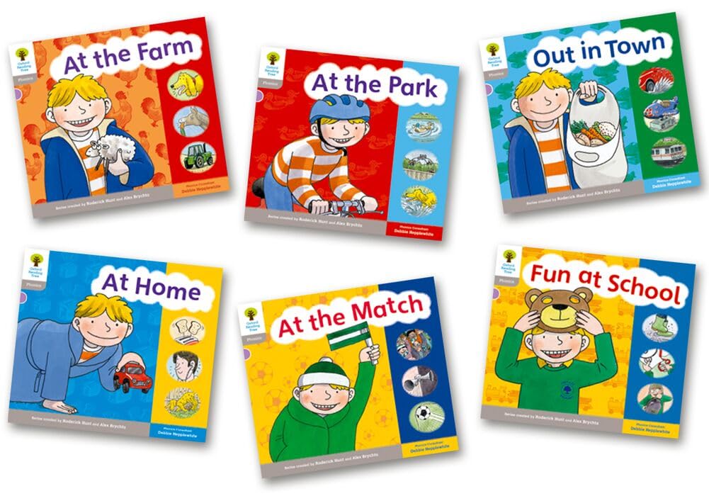 Oxford Reading Tree: Level 1: Floppy's Phonics: Sounds Books:... - 9780198485476