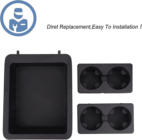 Miniatura 3 de Bandeja para consola central, compatible con Chevy Avalanche Silverado Suburban Tahoe 2007-2014