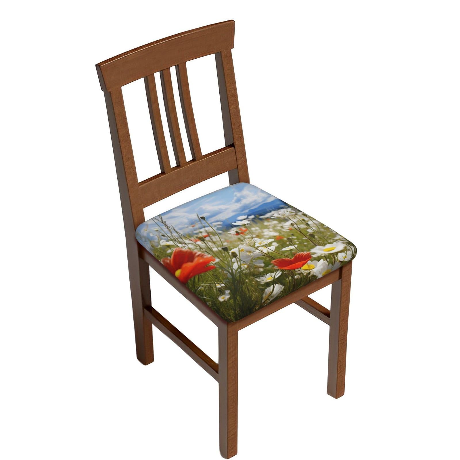 Housses tabouret de bar carrées imperméables lot de 6 rénovation facile