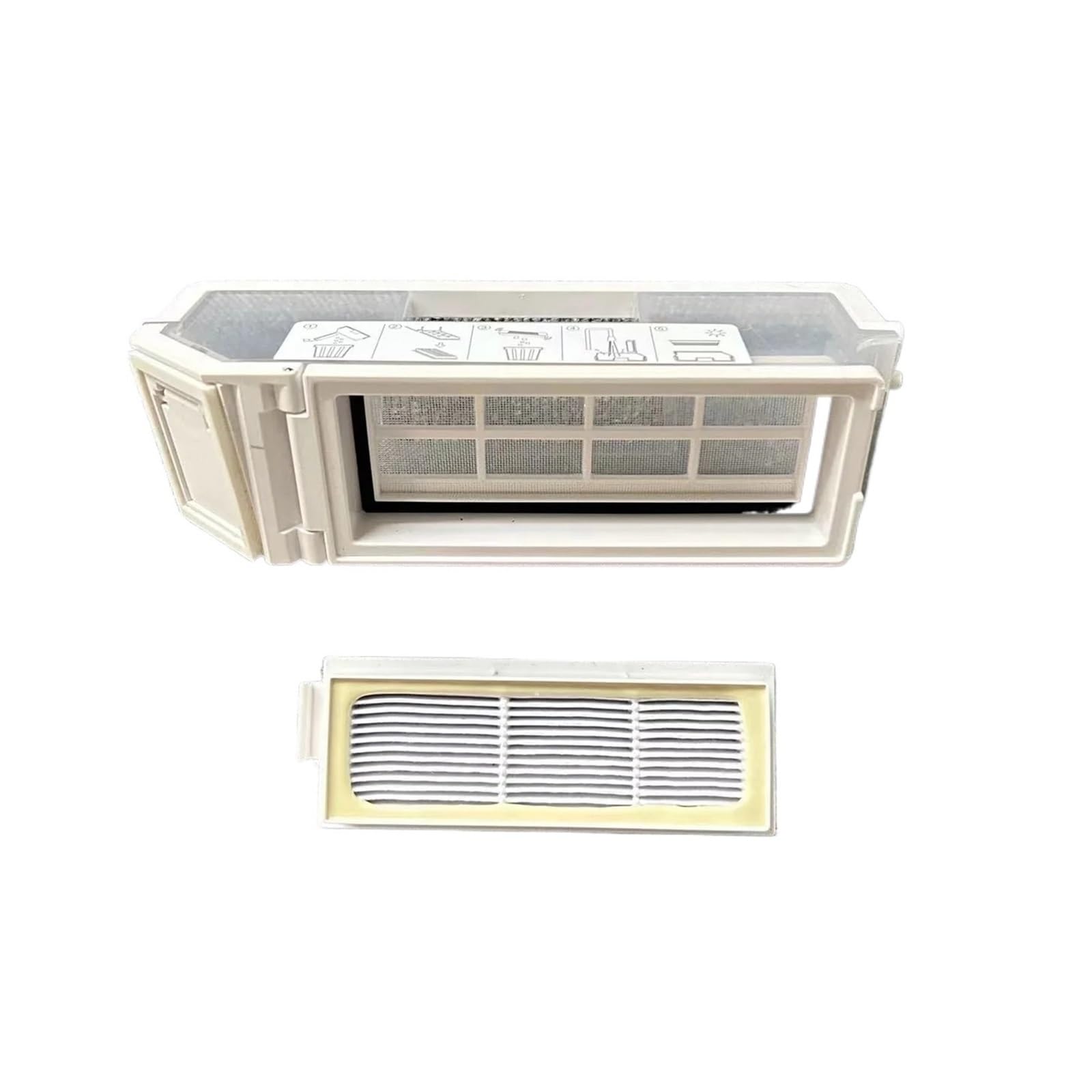 NEGHRENFGJK Robot Vacuum Dust Bin ，Compatible For Deebot， T30 Pro Omni/T30 OMNI/YEEDI M12 Pro