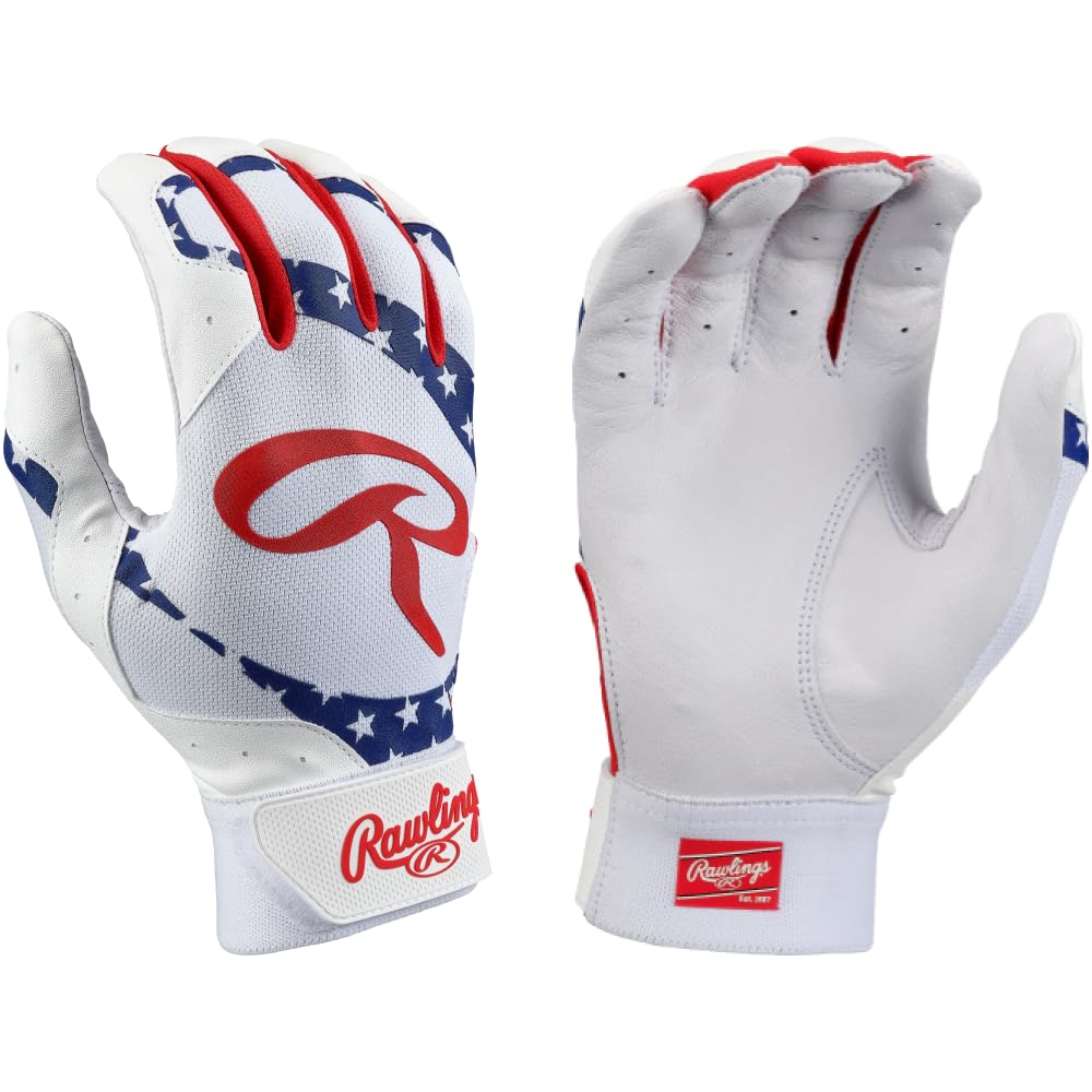 Rawlings Gants de batteur de baseball 5150 II | Tailles adultes | Plusieurs couleurs
