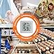 MeesMeek Raumthermometer Innenfeuchtigkeitsmesser Temperaturmonitor Hygrometer Feuchtigkeitssensor mit Komfortanzeige Großes Digitaldisplay für Babyzimmer Büro Weinkeller Lagerhaus(2)