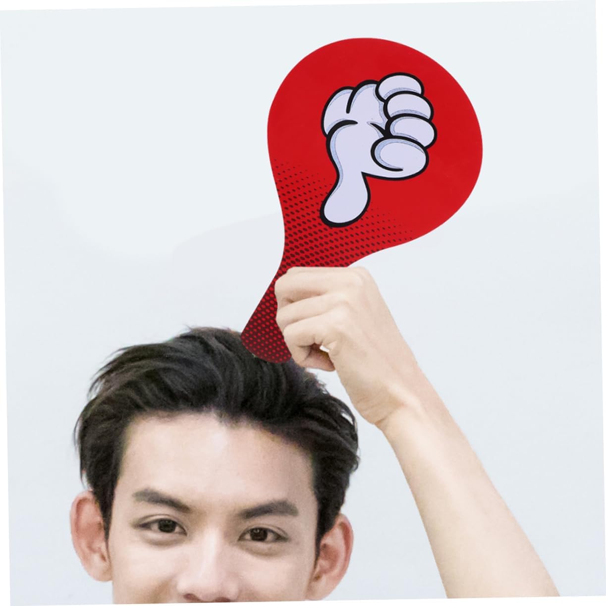 2pcs Sturdy Voting Paddles for Classroom Thumb up down Paddles Reusable Handheld Voting Board School Supplies