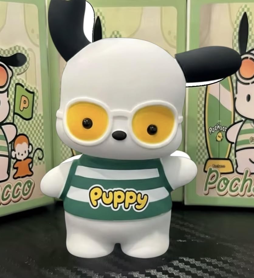 Encendedor recargable de butano 3D perro anime miniatura 4