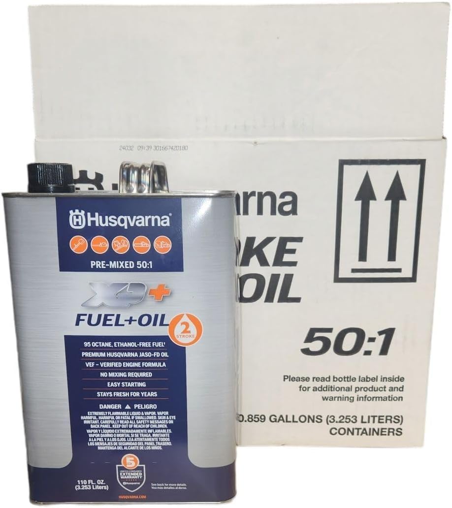 Husqvarna 4PK Genuine OEM XP 2 Stroke Engine Oil 1 Gallon 593152305