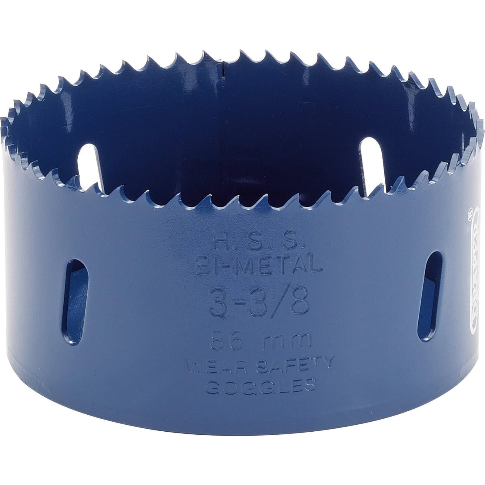 Draper 34769 Expert HSS Bi-Metal Hole Saw Blade, 86mm, Blue
