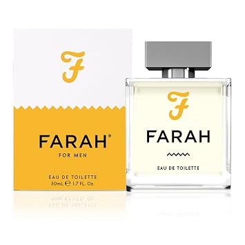 Farah - Cologne for Men - Woody Mens Cologne with Bergamot, Pear, and Ginger - Mini Perfume for Night and Day - Vegan and Cruelty Free EDT - 1.7 oz