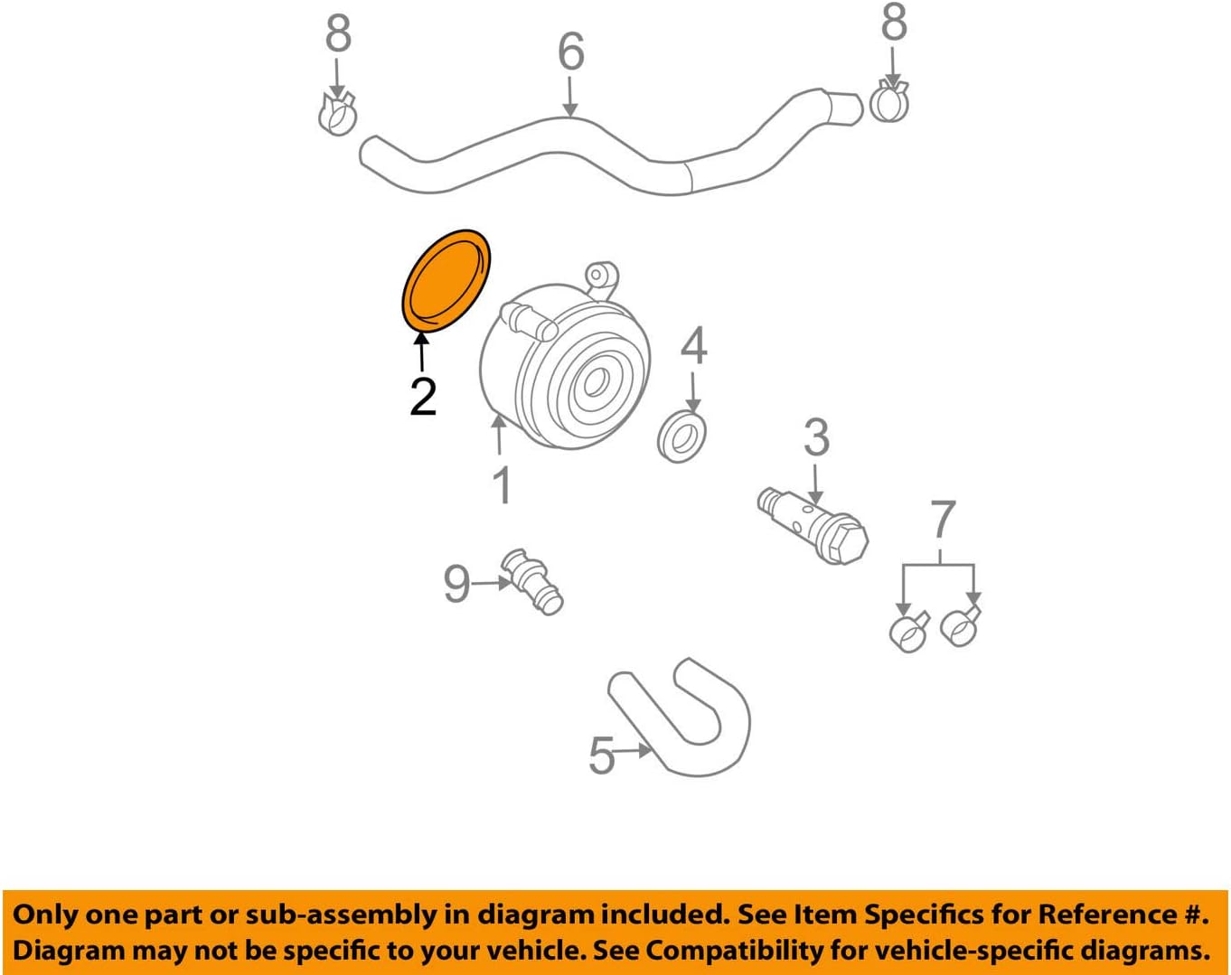 Toyota Genuine Parts - Ring, O (90301-67004)