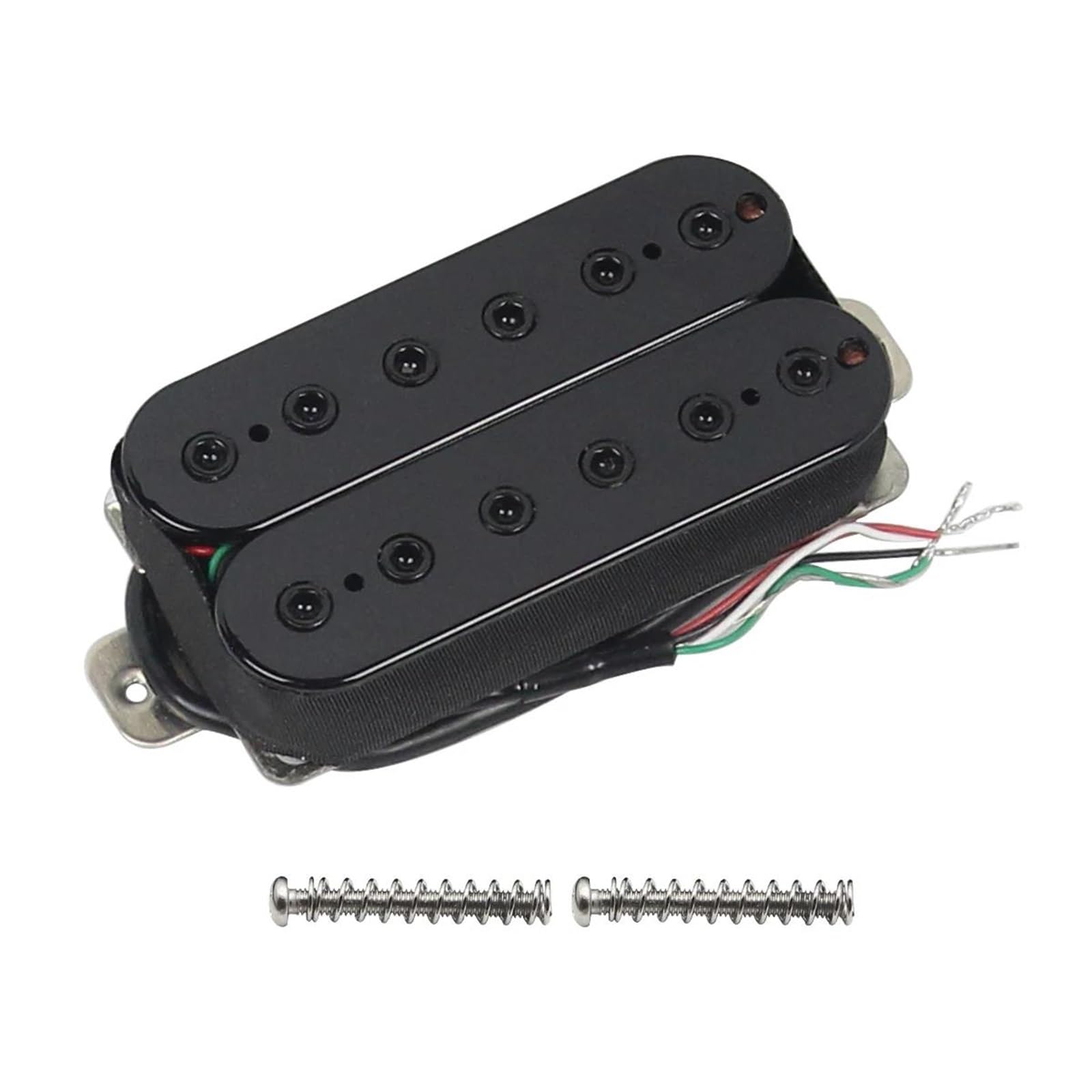 Pastilla De Guitarra Eléctrica Profesional Pastillas De Guitarra De Bobina Simple Pastilla Humbucker | 3 uds Alnico 5 negro 50 50 52mm para guitarra eléctrica SSH HSS