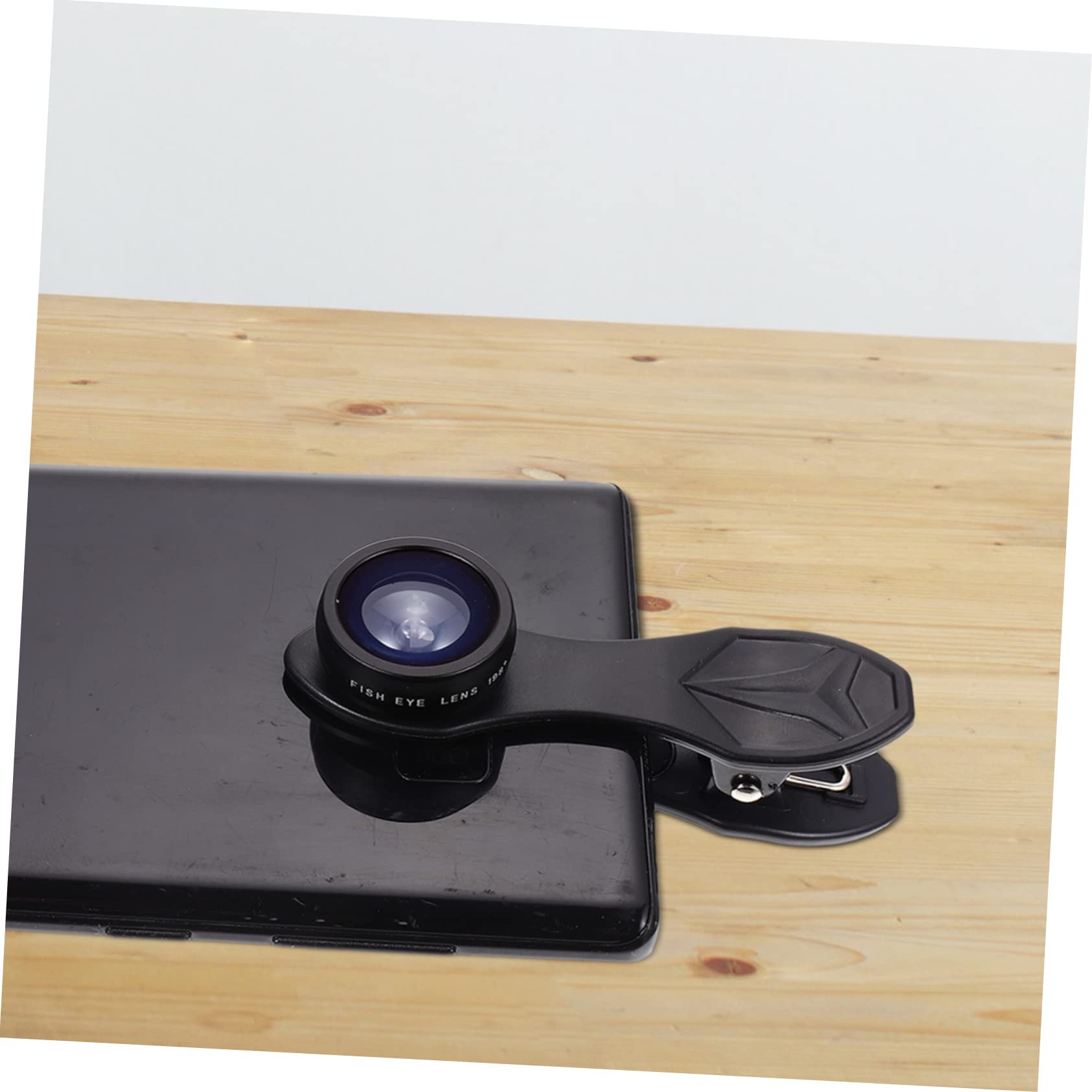 Kit Lente per Fotocamera Telefono 10 in 1 Nero, Clip Multifunzionale | Lega di Alluminio e Vetro, Macro e Grandangolo, per Riprese Ravvicinate