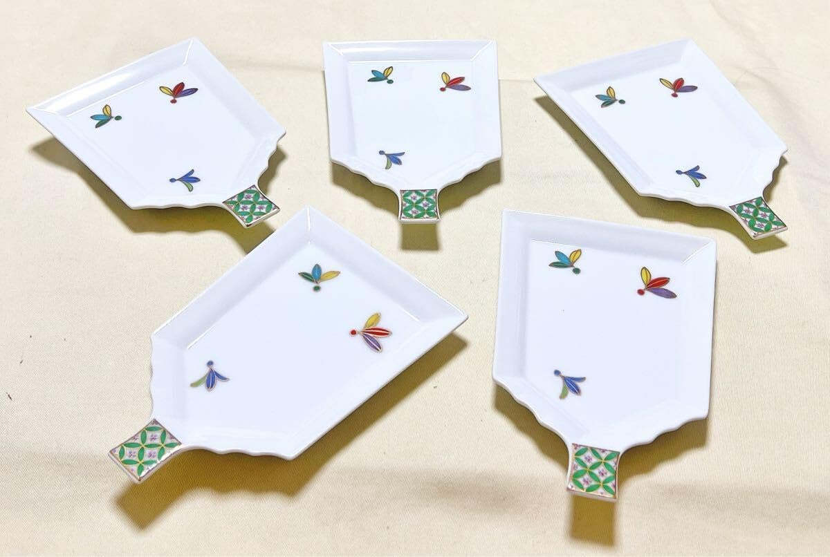 有田焼 幸楽窯 錦絵山水 六角銘々皿5枚 元箱なし 2025年最新】Yahoo