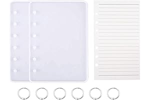 A7 Kawaii Silicone Notebook Resin Mold for Epoxy Casting