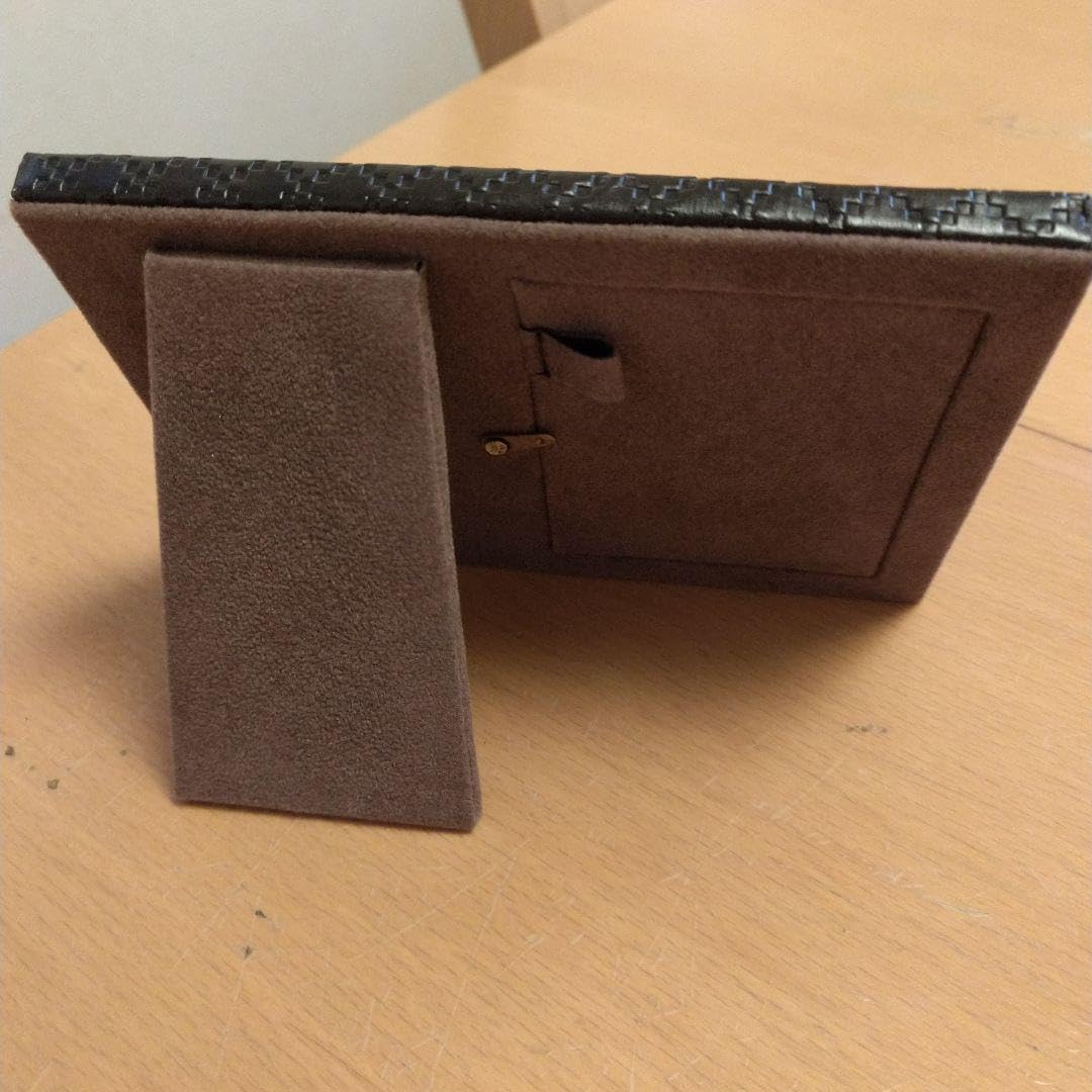 Amazon.co.jp: WAKO 本革製時計付フォトフレーム : ホビー