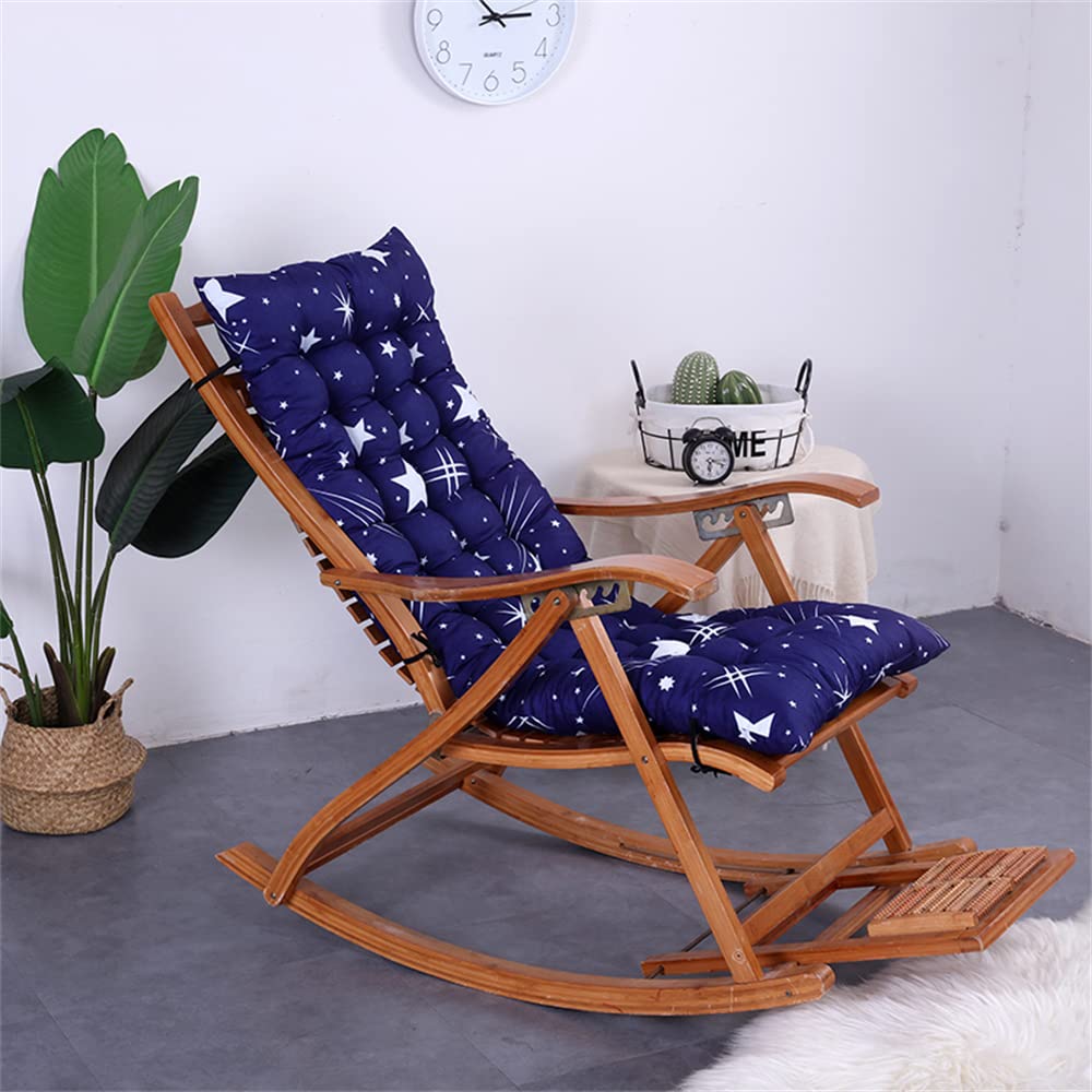 Morbuy Thicken Sunlounger Cushions Replacement, Garden Bench Cushion Sunbed Rocking Thick Chair Cushion for Indoor Outdoor Garden Sofa Patio (53x178cm,Meteor)