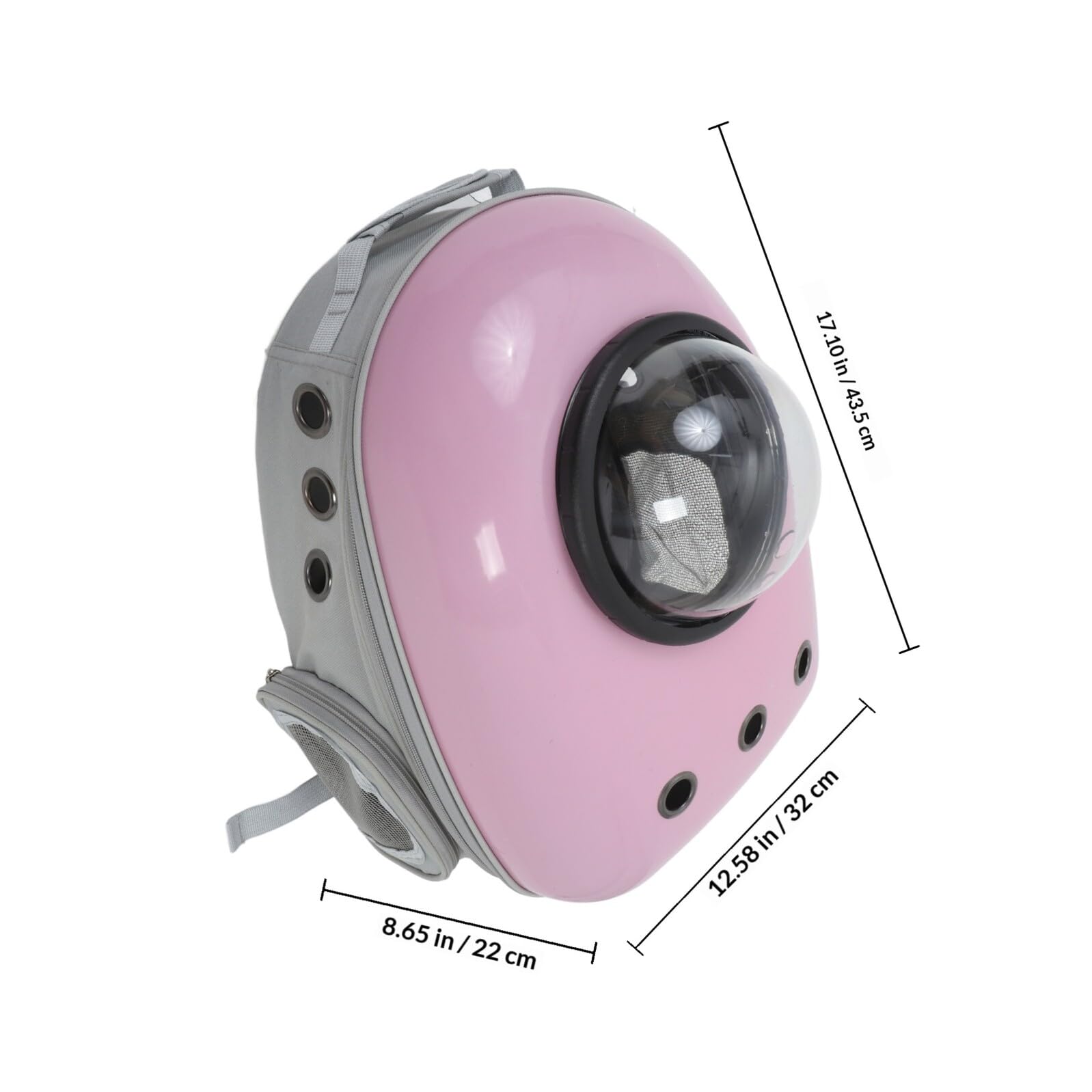 Levemolo Pet Carrier Backpack for Cats and Dogs, Expandable Bubble Space Capsule Soft-Sided Travel Carrier Side Opening, Portable Pet Travel Bag for Outdoor Hiking and Airline Use - image 2