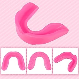 10 Pcs Sport Mouth Guards Gum Teeth Armor Game Guard for Boxing Basketball Football Hockey Karate Basketball Rugby Match (Pink)