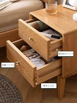 オーク無垢材　サイドテーブル　展示品 オーク無垢材 サイドテーブル 展示品
