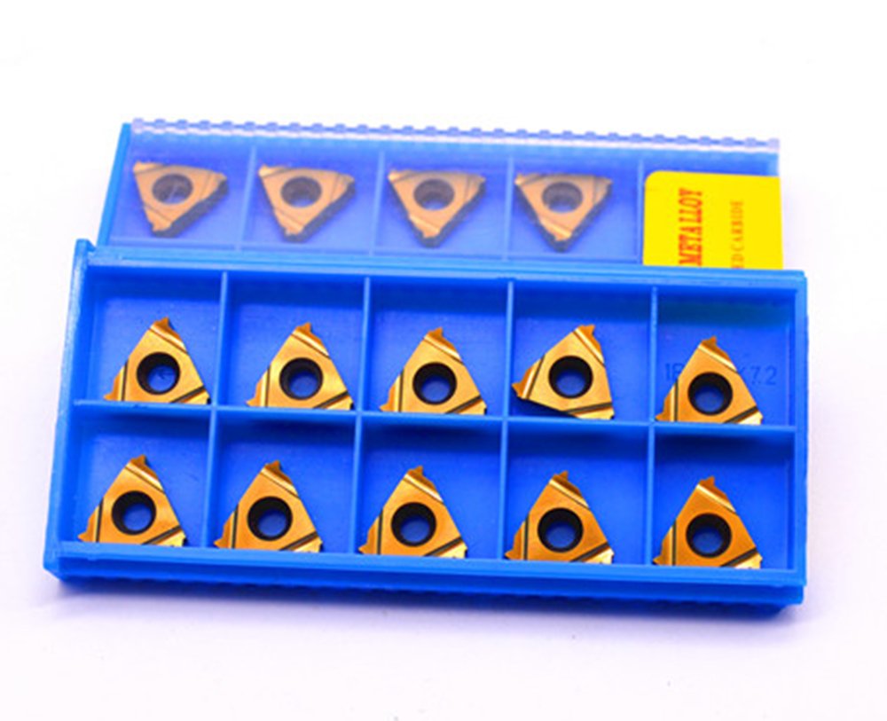 10PCS 16ER 1.75ISO SMX30 Threading Milling Carbide Cutting Inserts For CNC Lathe Turing Tool SER Holder Boring Bar