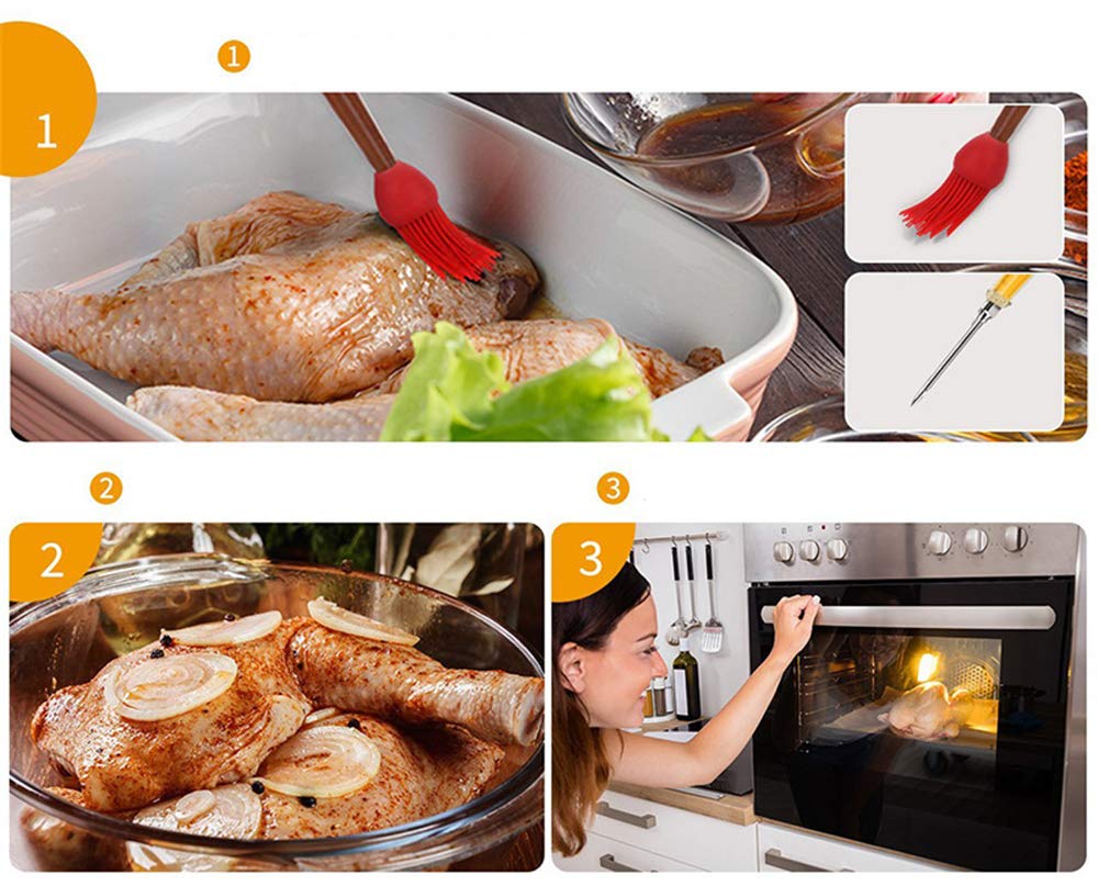 Siringa Per Marinatura Carne - Kit Completo Con Aghi E Spazzole Per BBQ - Foto 5